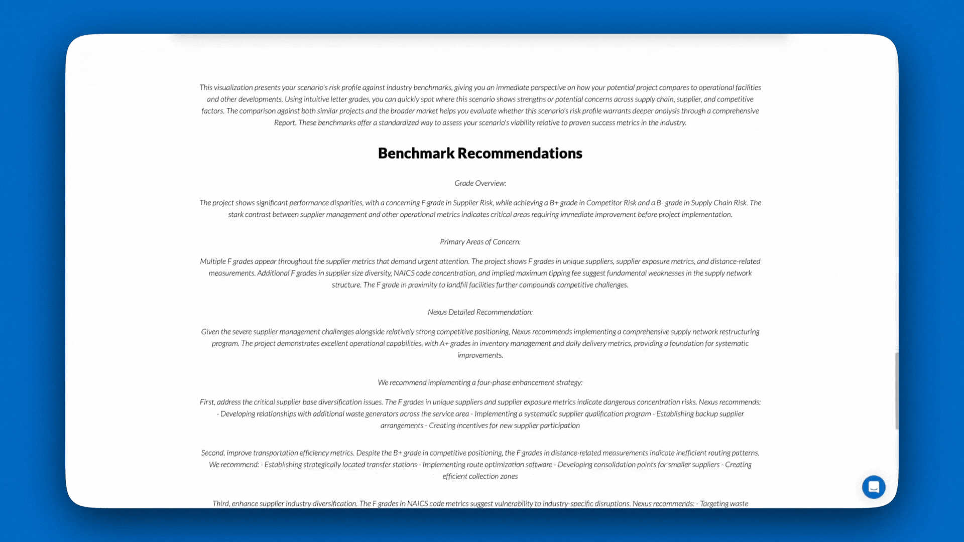 Recommendations Review