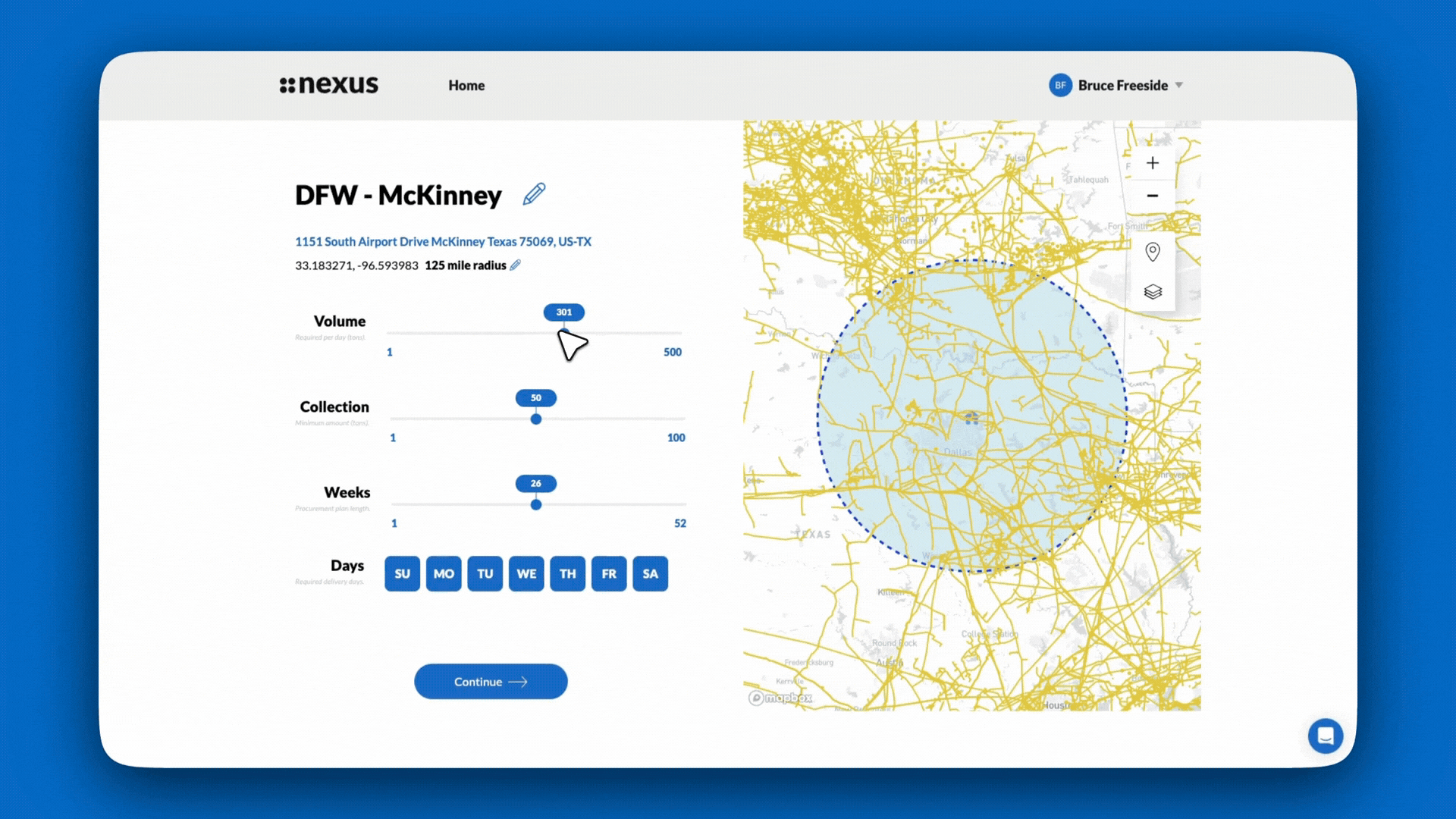 Request - Logistics Variables