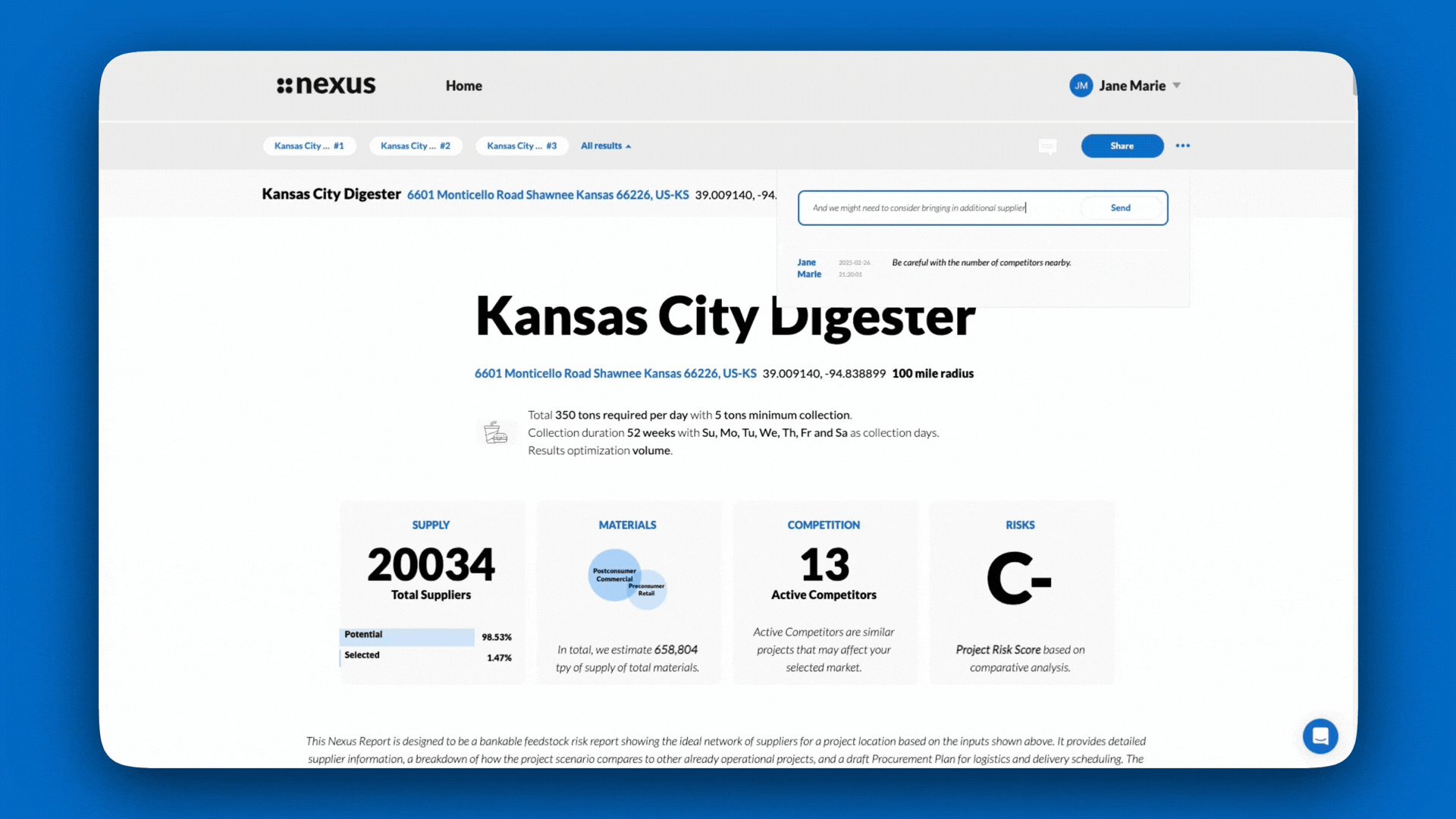 Second Comment - Jane