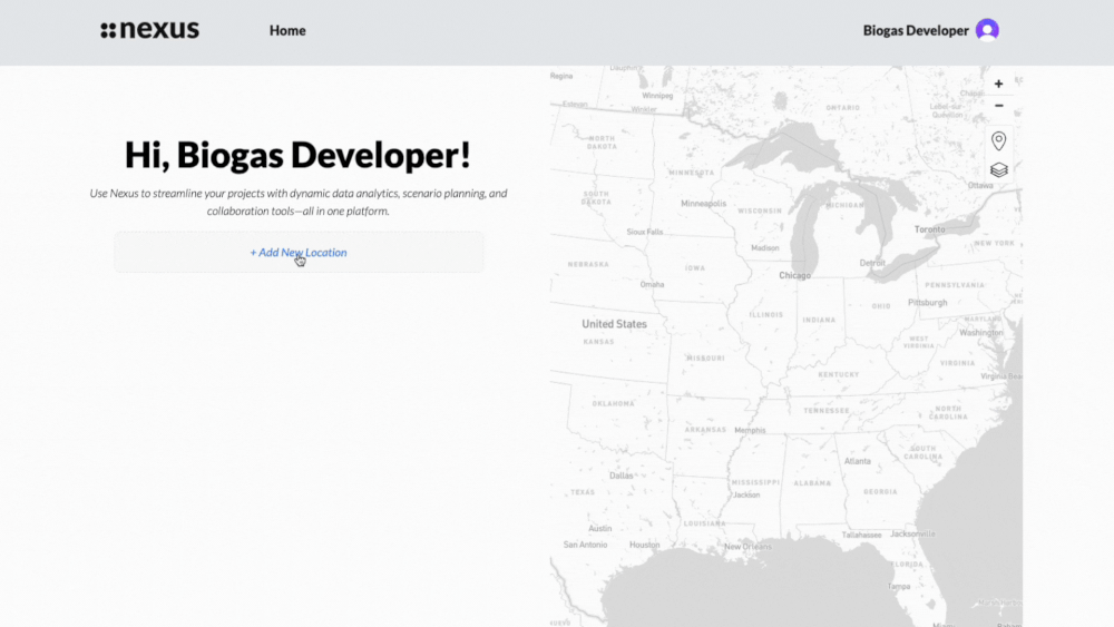 Stream API: developer interface showing request and structured response